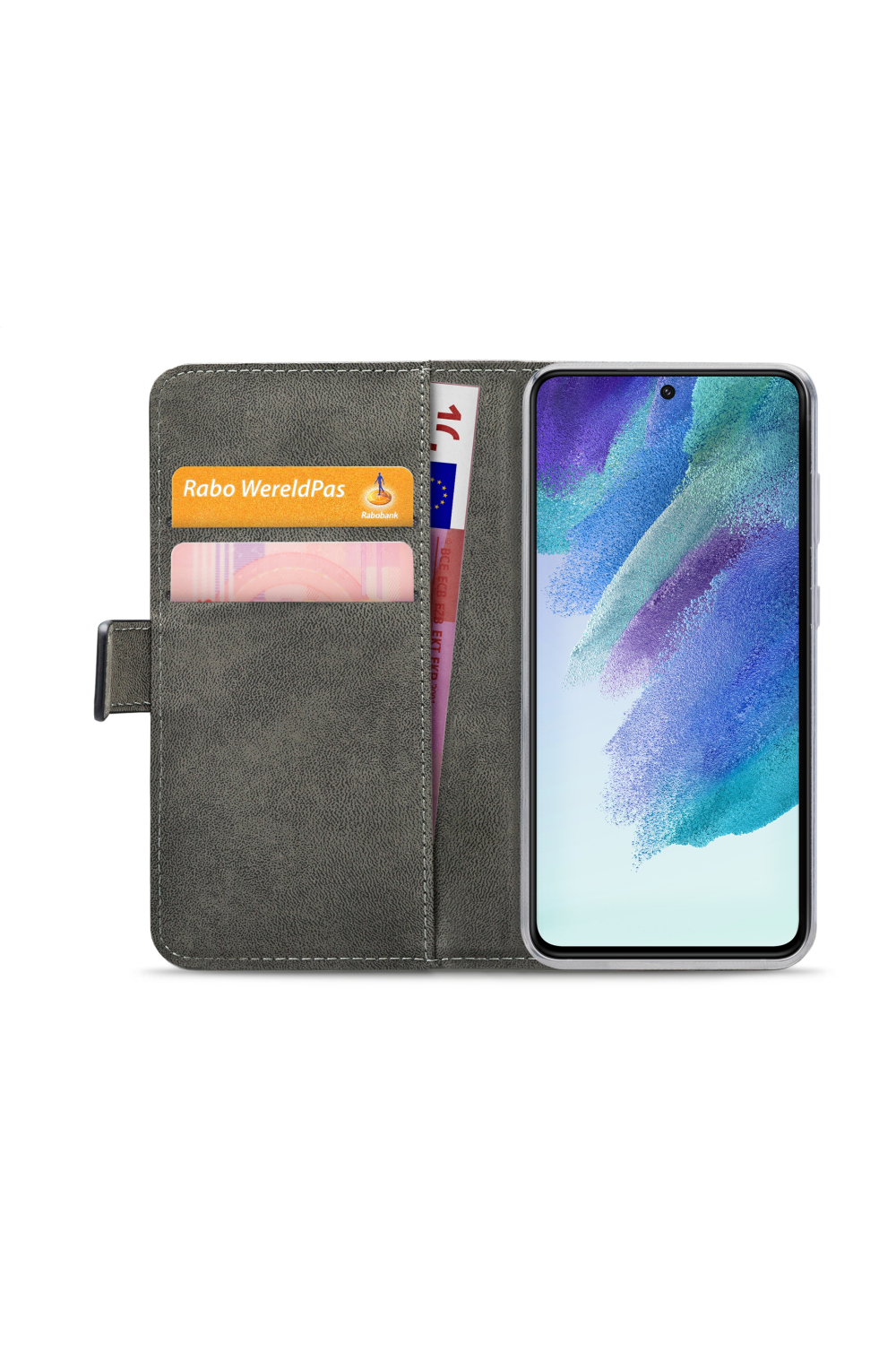 Mobilize Classic Gelly Wallet Book Case Samsung Galaxy S21 Fe 5G Black - Afbeelding 4