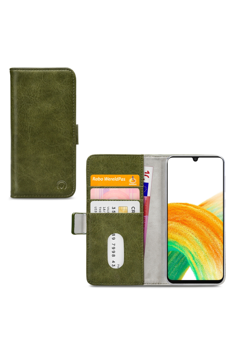Mobilize Elite Gelly Wallet Book Case Samsung Galaxy A33 5G Green
