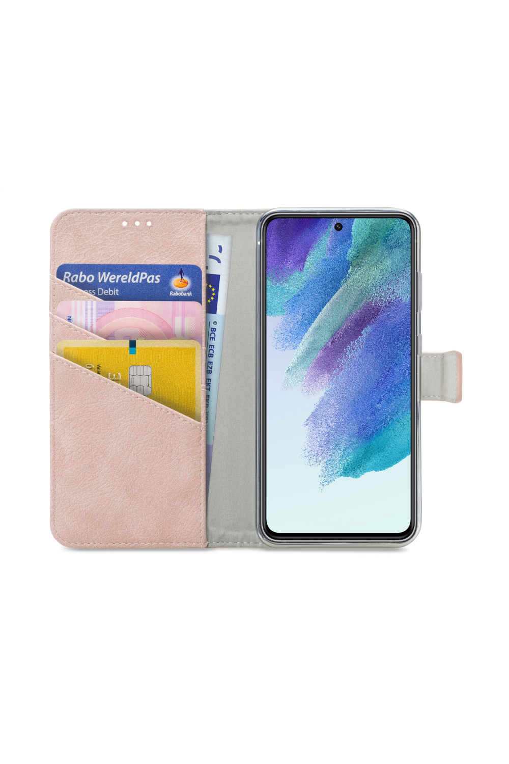 My Style Flex Wallet For Samsung Galaxy S21 Fe 5G Pink - Afbeelding 3