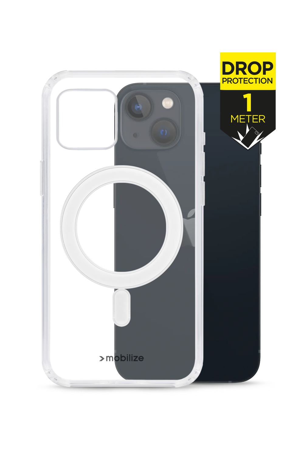 Mobilize Magsafe Compatible Naked Protection Case For Apple Iphone 13 Mini Clear