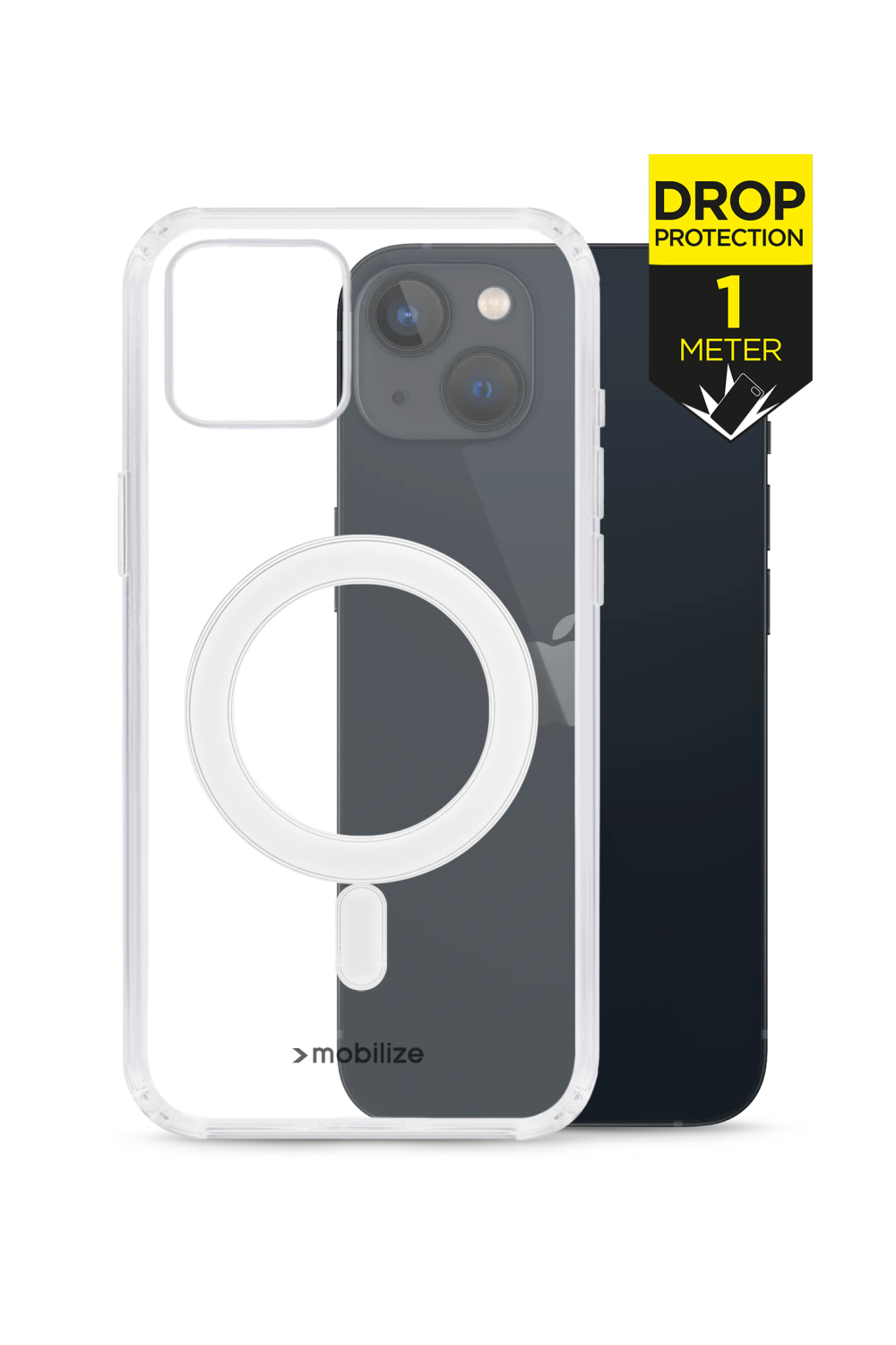 Mobilize Magsafe Compatible Naked Protection Case For Apple Iphone 13 Clear
