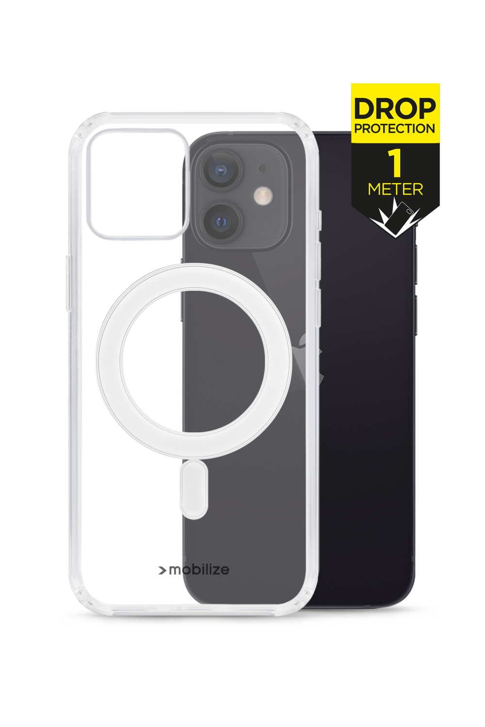 Mobilize Magsafe Compatible Naked Protection Case For Apple Iphone 12/12 Pro Clear