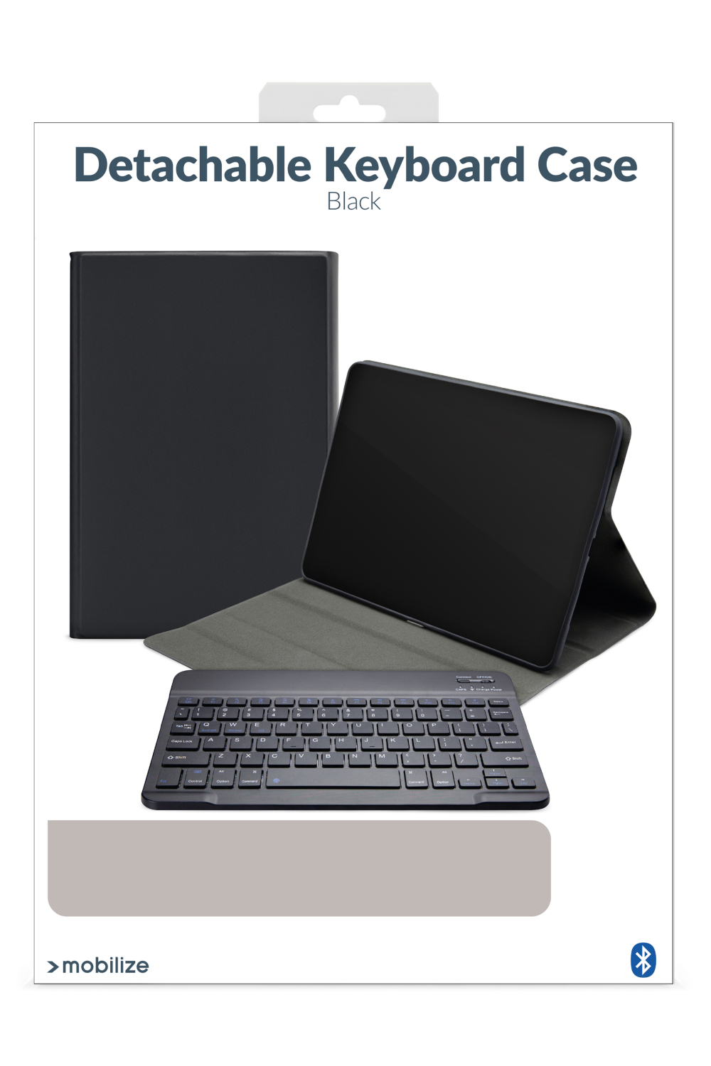 Mobilize Detachable Bluetooth Keyboard Case Samsung Galaxy Tab A8 10.5 2021 Black Qwerty - Afbeelding 9