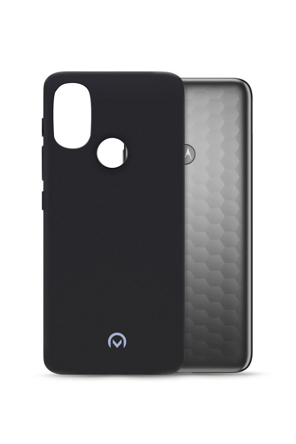 Mobilize Rubber Gelly Case Motorola Moto E20 Matt Black