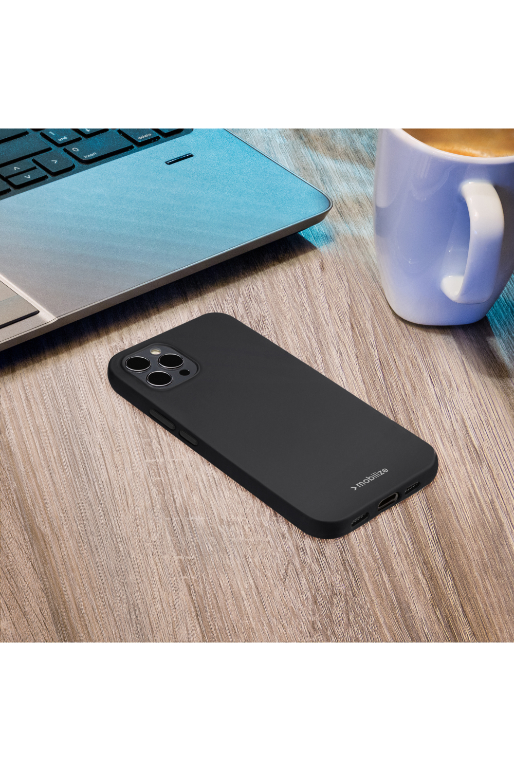 Mobilize Rubber Gelly Case Motorola Moto E20 Matt Black - Afbeelding 6