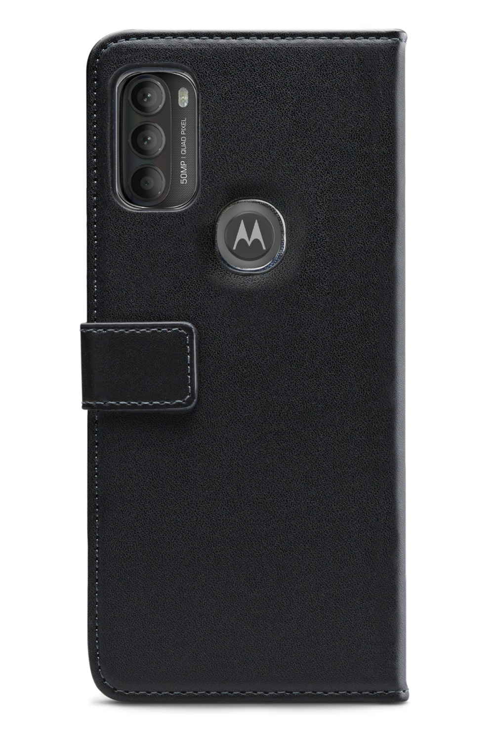 Mobilize Classic Gelly Wallet Book Case Motorola Moto G71 5G Black - Afbeelding 3