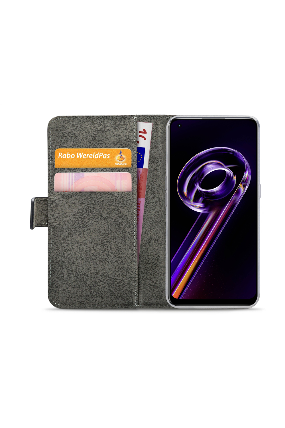 Mobilize Classic Gelly Wallet Book Case Realme 9 5G/9 Pro Black - Afbeelding 4