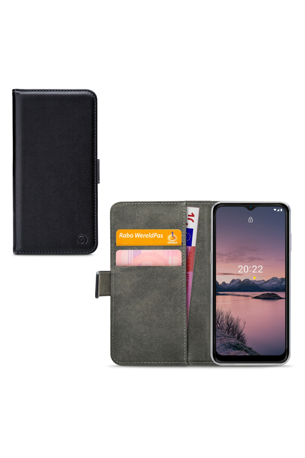 Mobilize Classic Gelly Wallet Book Case Nokia G11/G21 Black