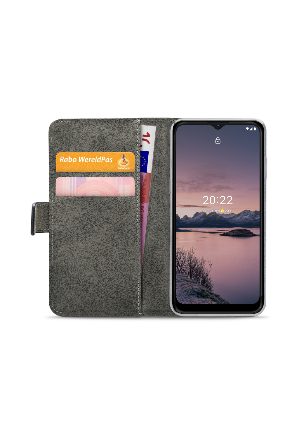 Mobilize Classic Gelly Wallet Book Case Nokia G11/G21 Black - Afbeelding 4