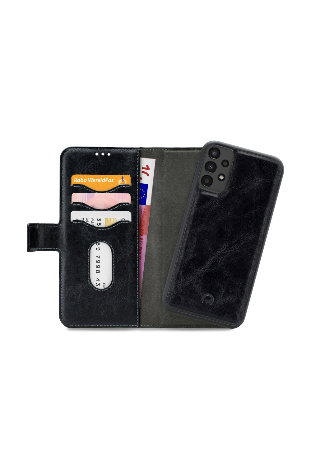 Mobilize 2In1 Gelly Wallet Case Samsung Galaxy A13 4G Black - Afbeelding 4