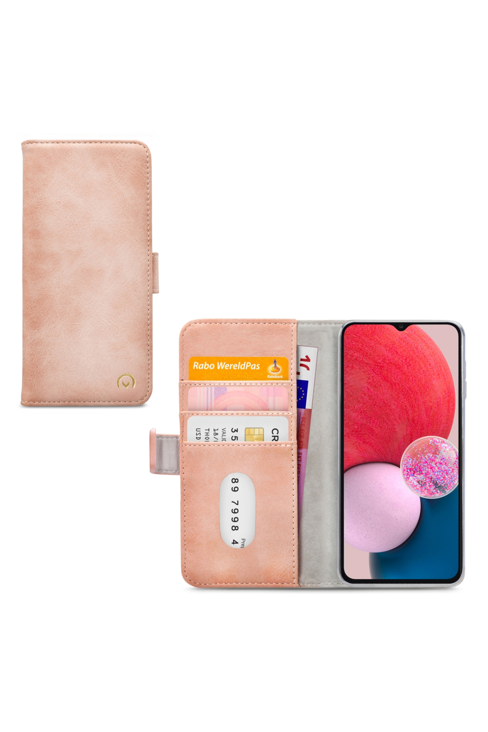 Mobilize Elite Gelly Wallet Book Case Samsung Galaxy A13 4G Soft Pink