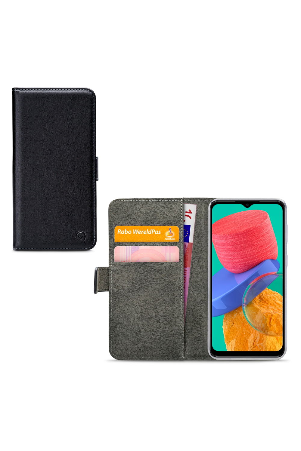 Mobilize Classic Gelly Wallet Book Case Samsung Galaxy M33 5G Black
