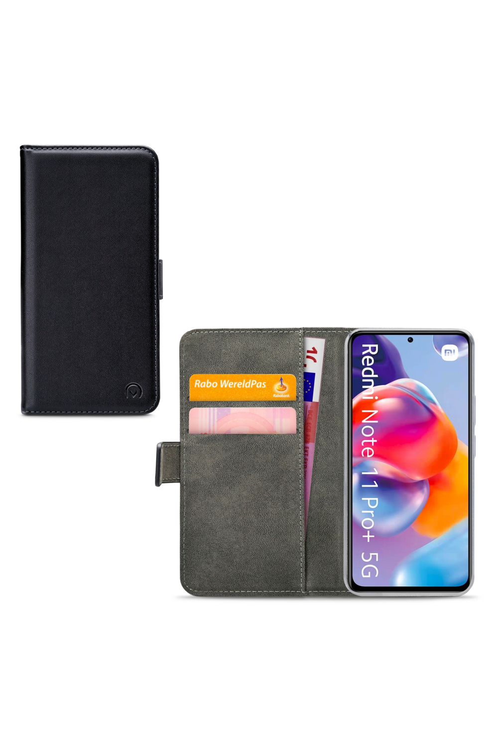 Mobilize Classic Gelly Wallet Book Case Xiaomi Redmi Note 11 Pro+ 5G Black