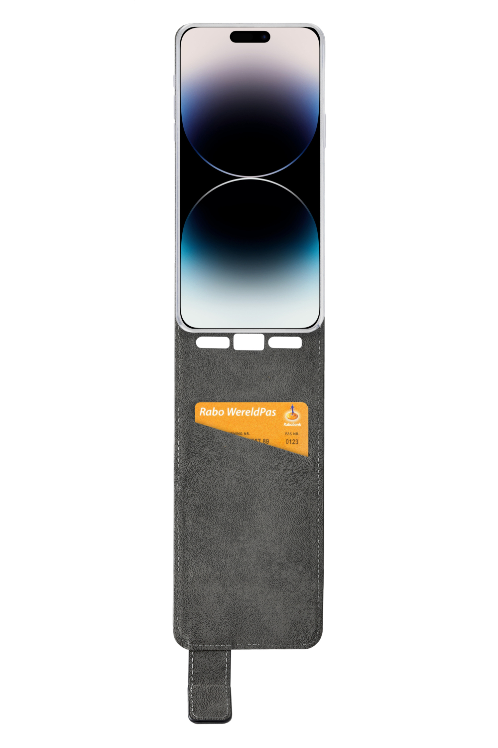 Mobilize Classic Gelly Flip Case Apple Iphone 14 Pro Max Black - Afbeelding 3