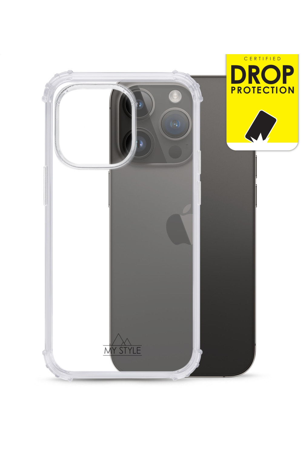 My Style Protective Flex Case For Apple Iphone 14 Pro Clear