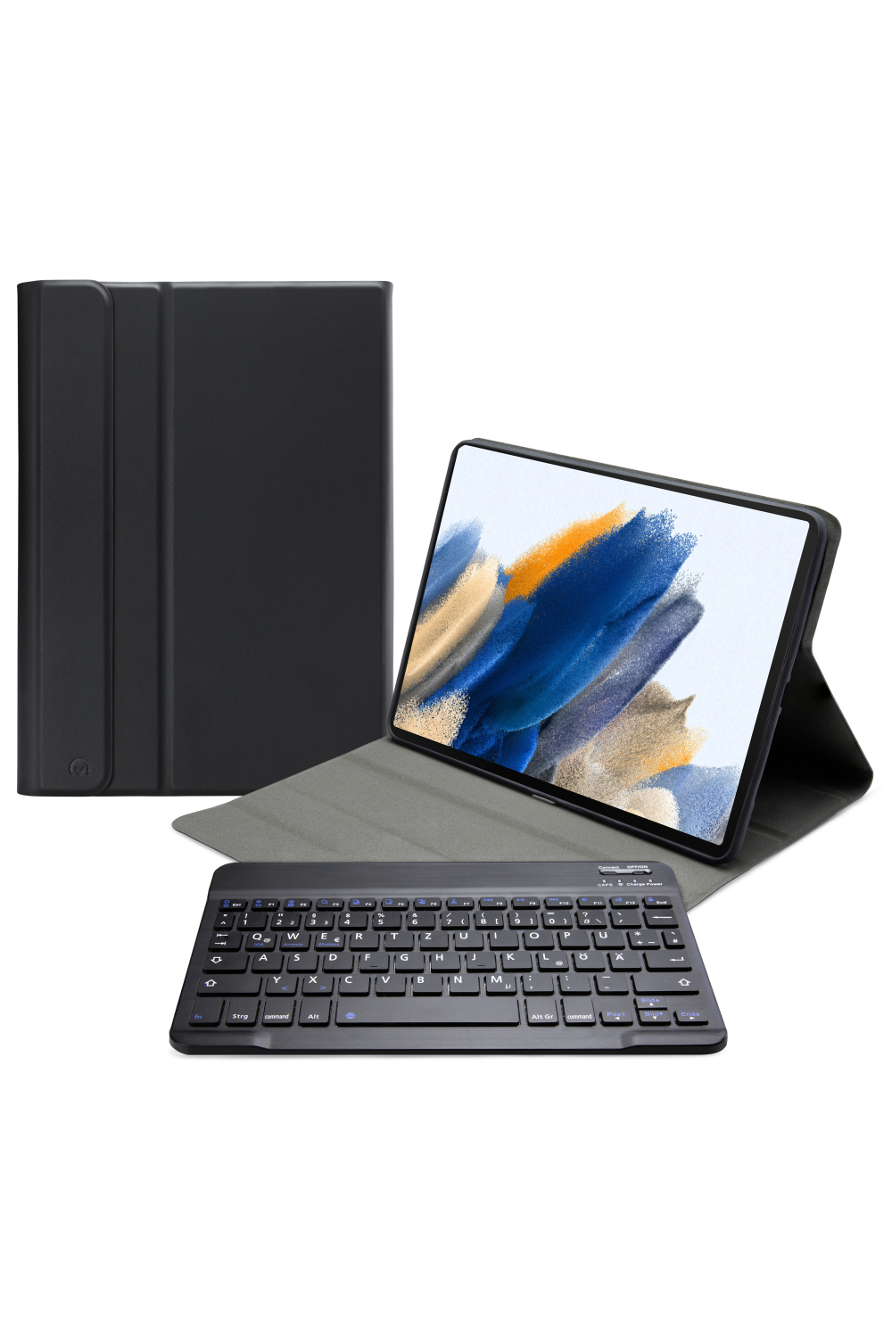 Mobilize Detachable Bluetooth Keyboard Case Samsung Galaxy Tab A8 10.5 2021 Black Qwertz
