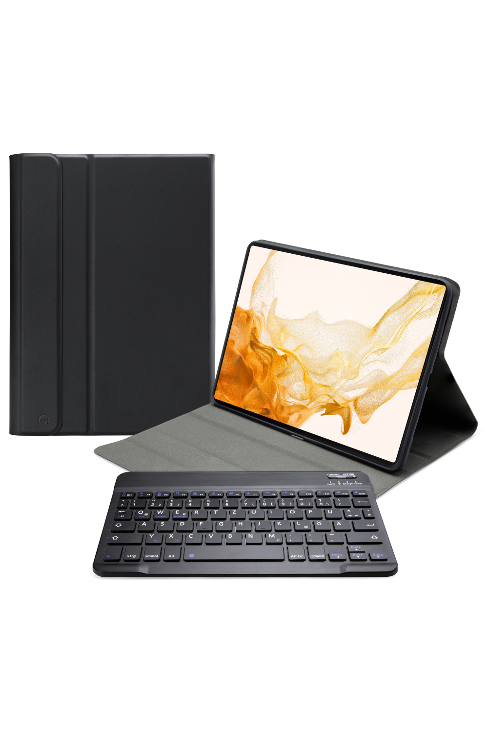 Mobilize Detachable Bluetooth Keyboard Case Samsung Galaxy Tab S7/S8 11 Black Qwertz