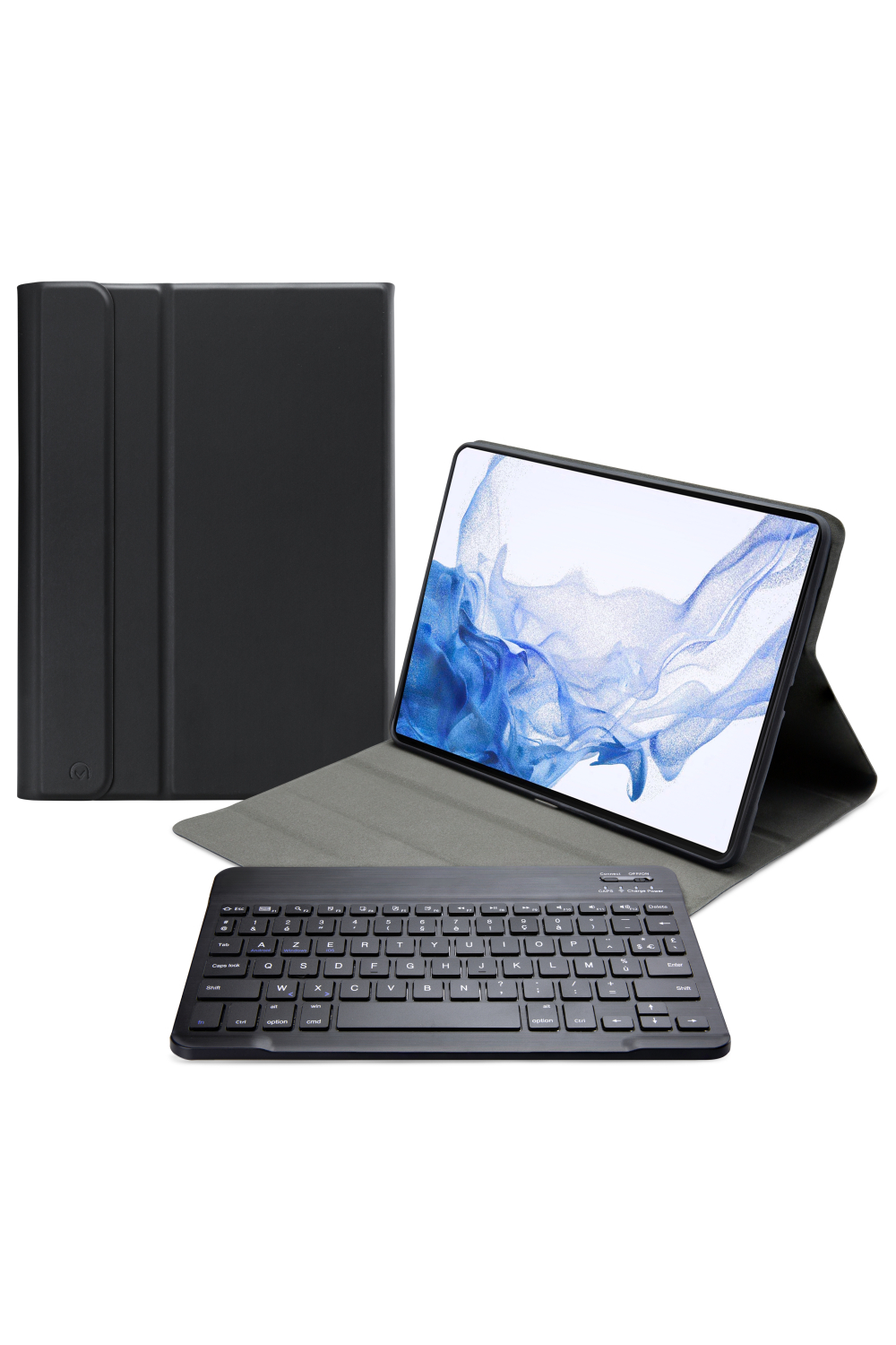 Mobilize Detachable Bluetooth Keyboard Case Samsung Galaxy Tab S7+/S8+ 12.4 Black Azerty