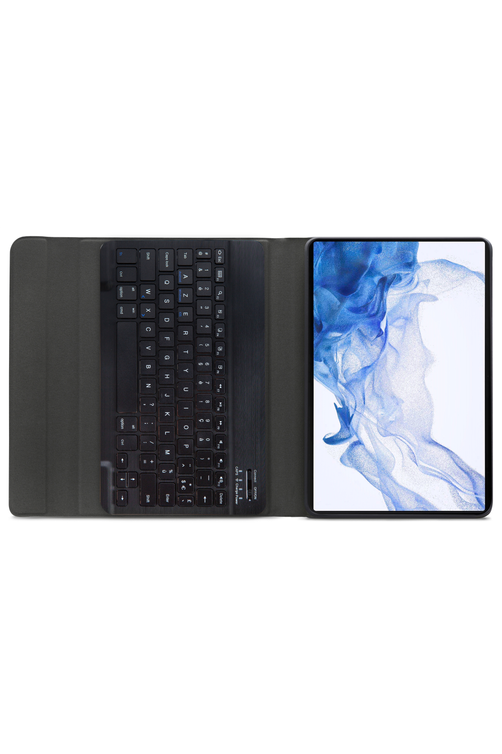 Mobilize Detachable Bluetooth Keyboard Case Samsung Galaxy Tab S7+/S8+ 12.4 Black Azerty - Afbeelding 4