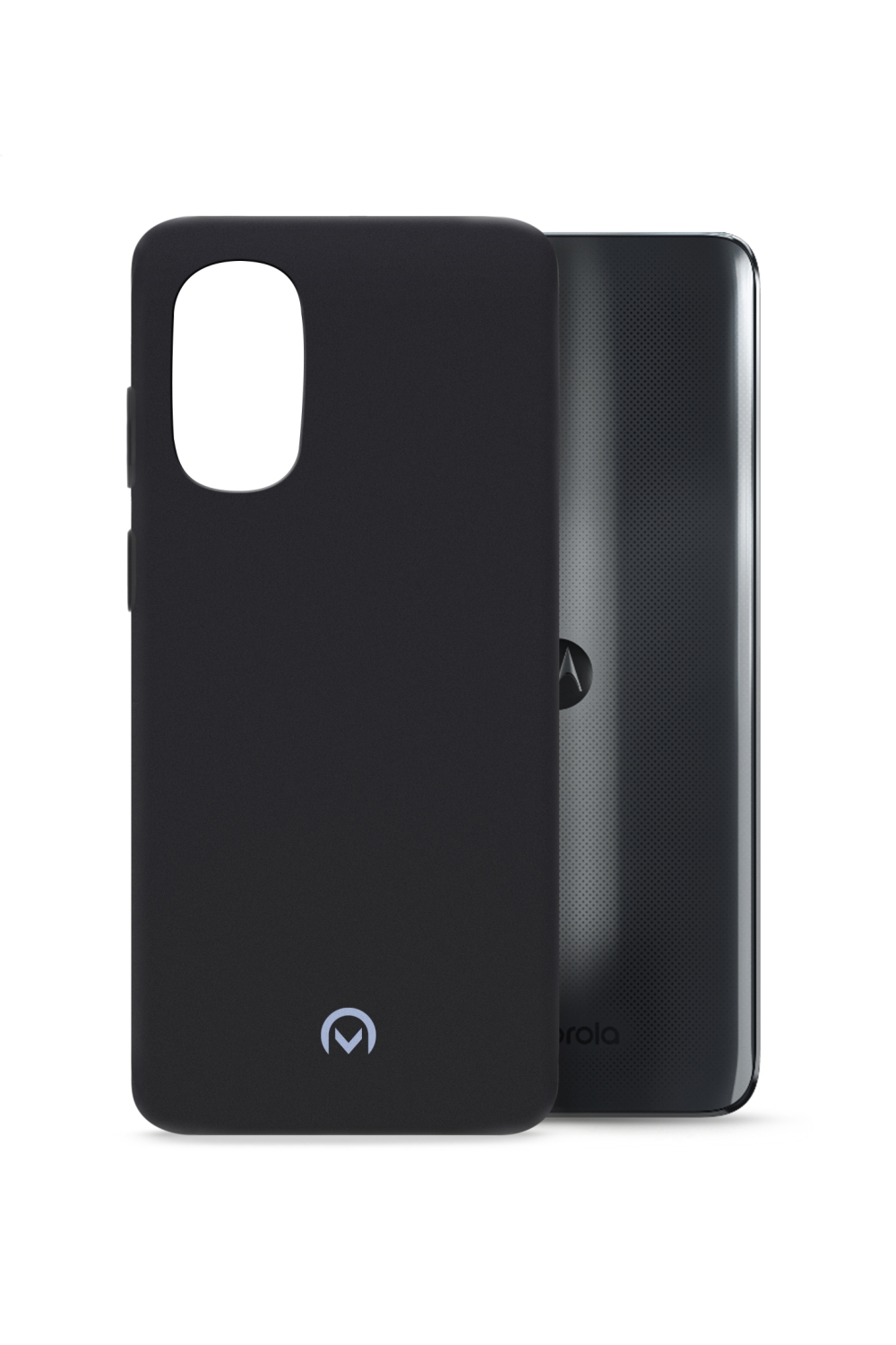 Mobilize Rubber Gelly Case Motorola Moto G82 5G Matt Black