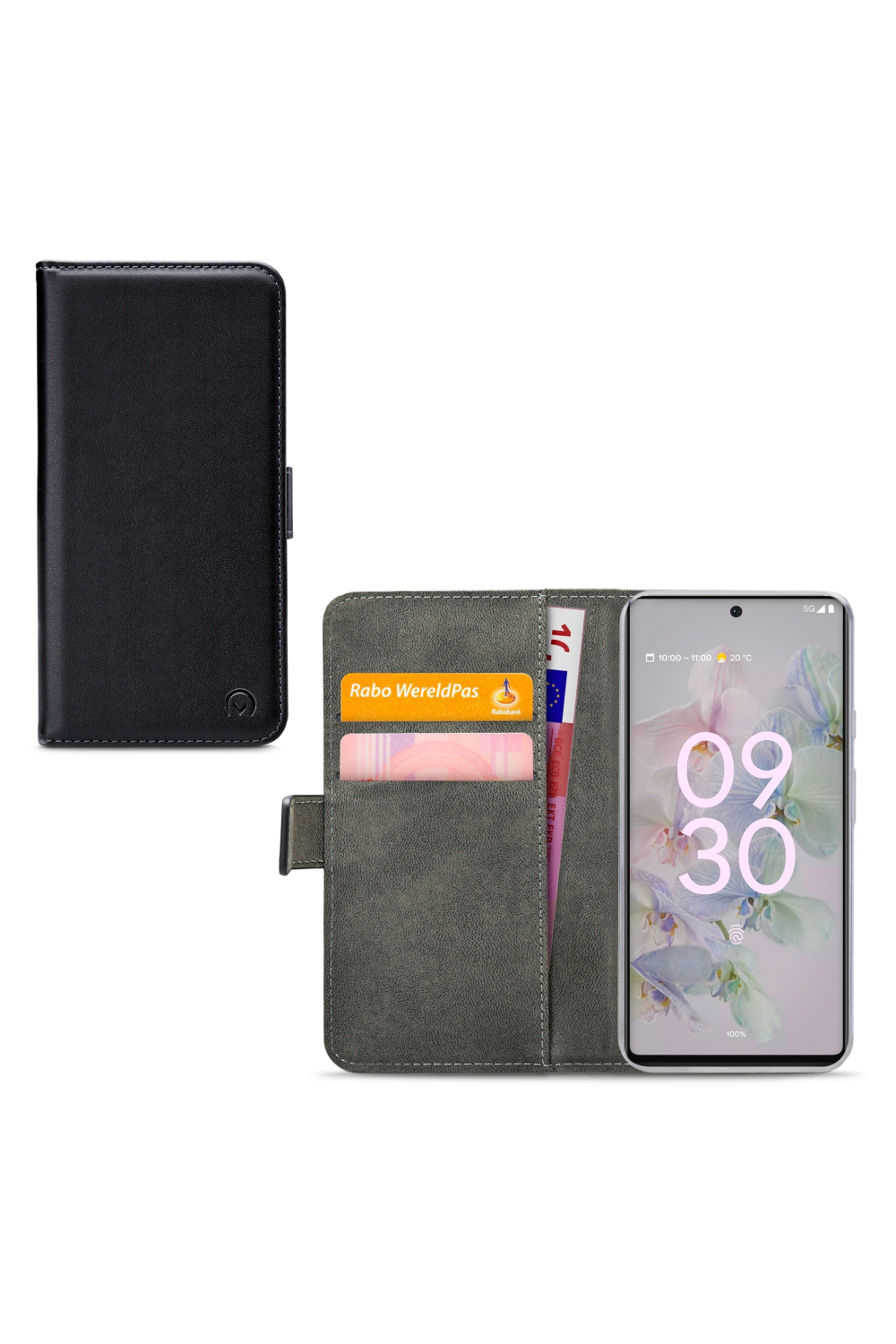 Mobilize Classic Gelly Wallet Book Case Google Pixel 6A Black
