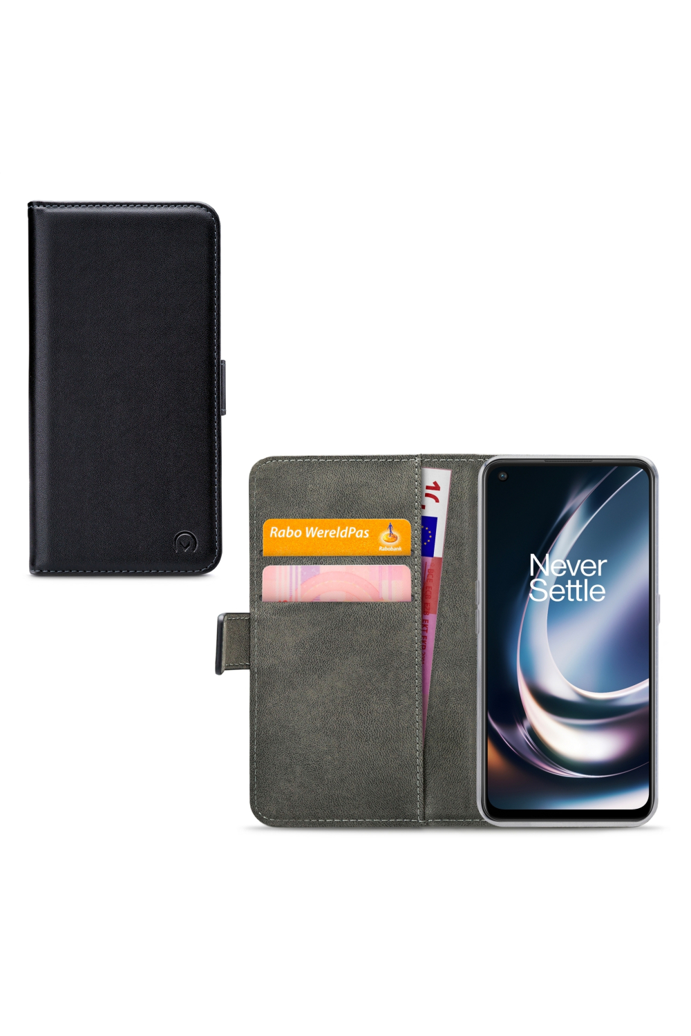 Mobilize Classic Gelly Wallet Book Case Oneplus Nord Ce 2 Lite 5G Black