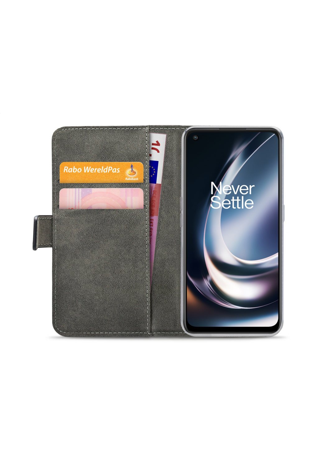 Mobilize Classic Gelly Wallet Book Case Oneplus Nord Ce 2 Lite 5G Black - Afbeelding 4
