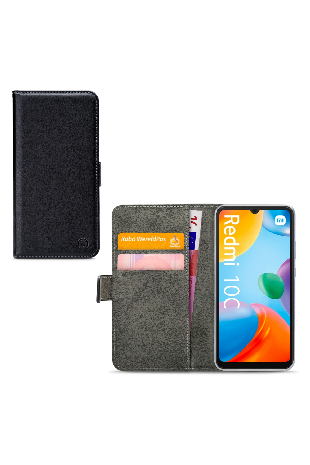 Mobilize Classic Gelly Wallet Book Case Xiaomi Redmi 10C Black