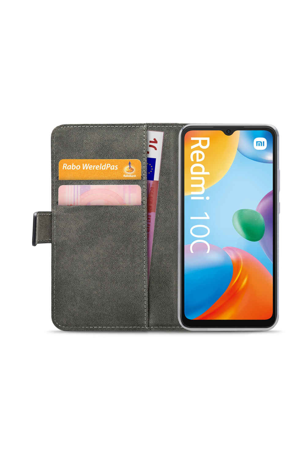 Mobilize Classic Gelly Wallet Book Case Xiaomi Redmi 10C Black - Afbeelding 4