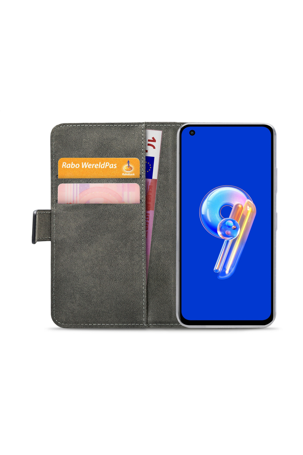 Mobilize Classic Gelly Wallet Book Case Asus Zenfone 9 Black - Afbeelding 3