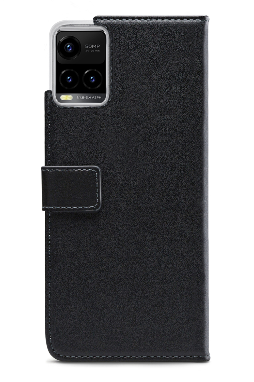 Mobilize Classic Gelly Wallet Book Case Vivo Y33S Black - Afbeelding 3