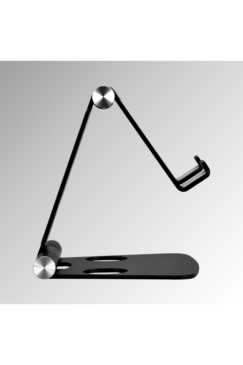 Mobilize Foldable Aluminium Phone Holder Black - Afbeelding 3