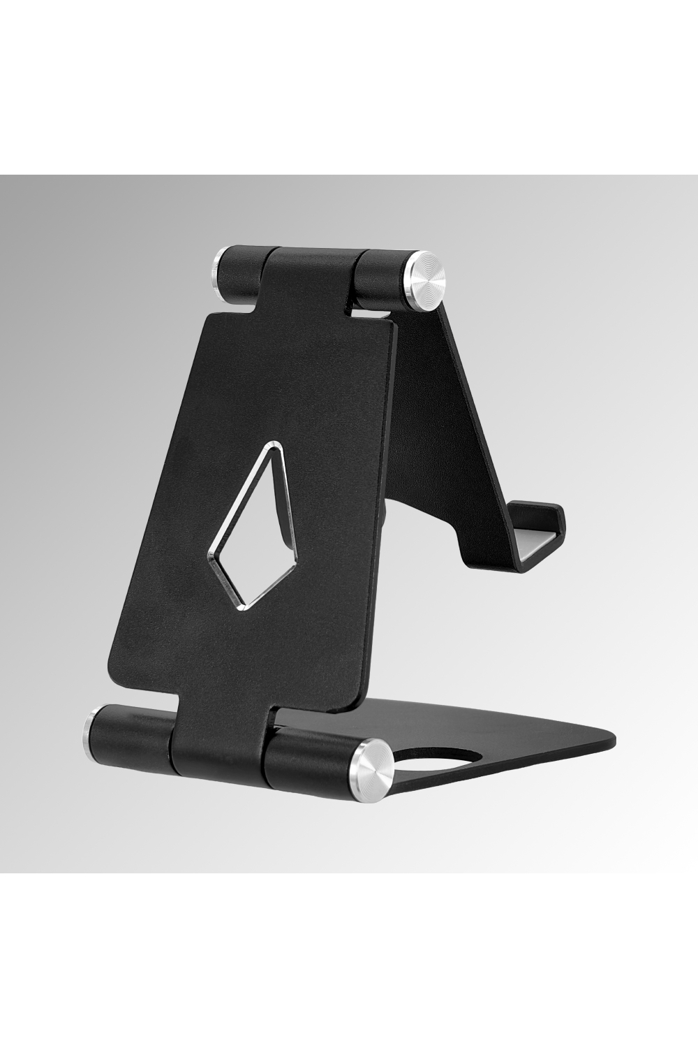 Mobilize Foldable Aluminium Phone Holder Black - Afbeelding 4