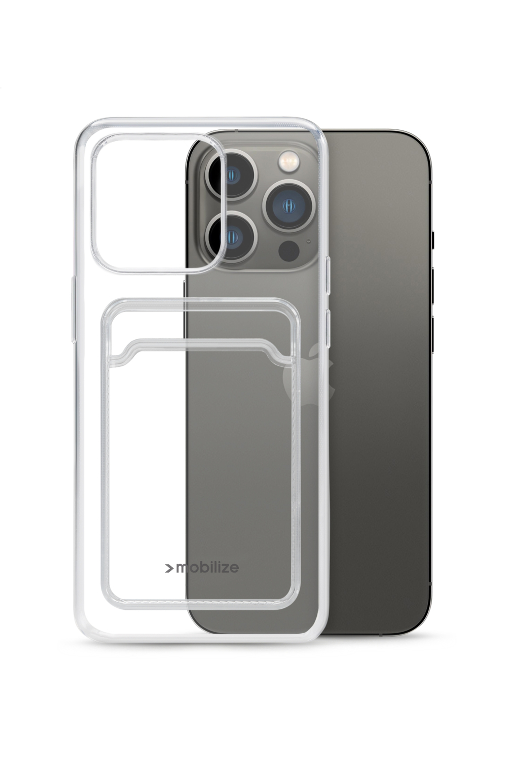 Mobilize Gelly Card Case Apple Iphone 13 Pro Clear