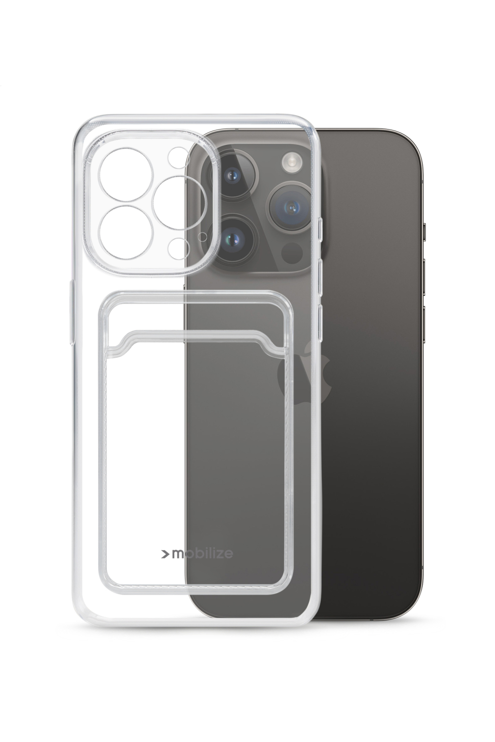 Mobilize Gelly Card Case Apple Iphone 14 Pro Clear