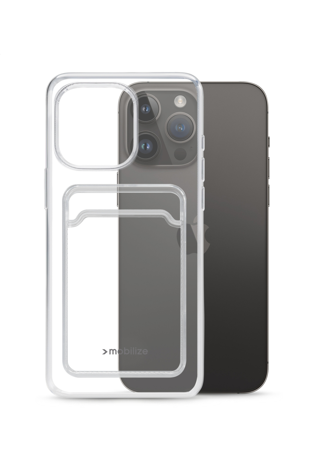 Mobilize Gelly Card Case Apple Iphone 14 Pro Max Clear