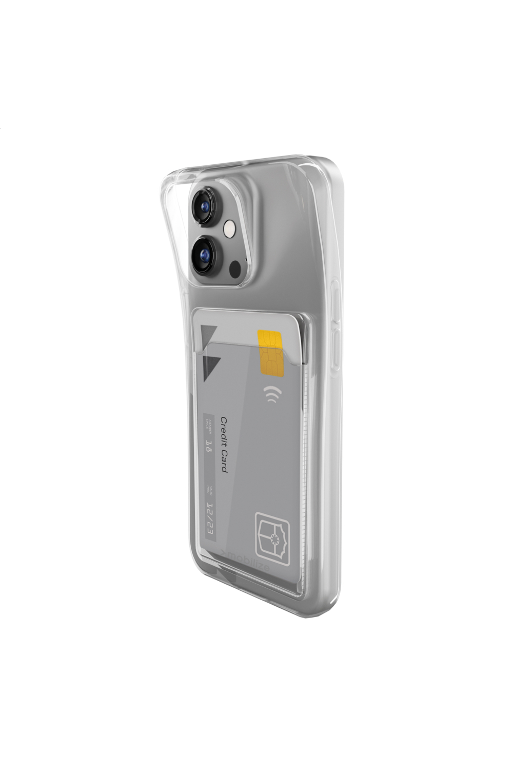 Mobilize Gelly Card Case Apple Iphone 14 Pro Max Clear - Afbeelding 4