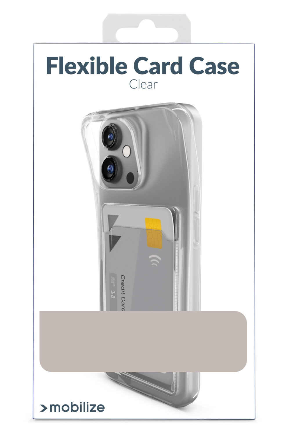 Mobilize Gelly Card Case Apple Iphone 14 Pro Max Clear - Afbeelding 5
