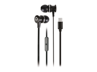 Mobilize In-Ear Stereo Headset With Remote Usb-C Black