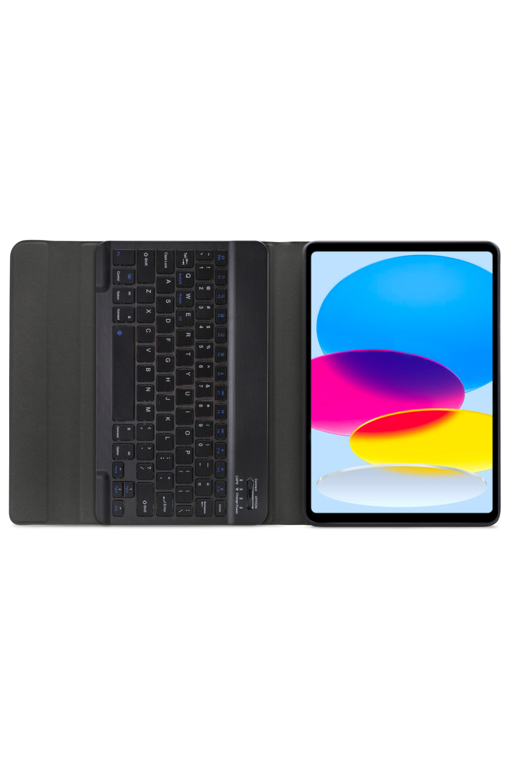 Mobilize Detachable Bluetooth Keyboard Case Apple Ipad 10.9 (2022)/Ipad 11 (2025) Black Qwerty - Afbeelding 4