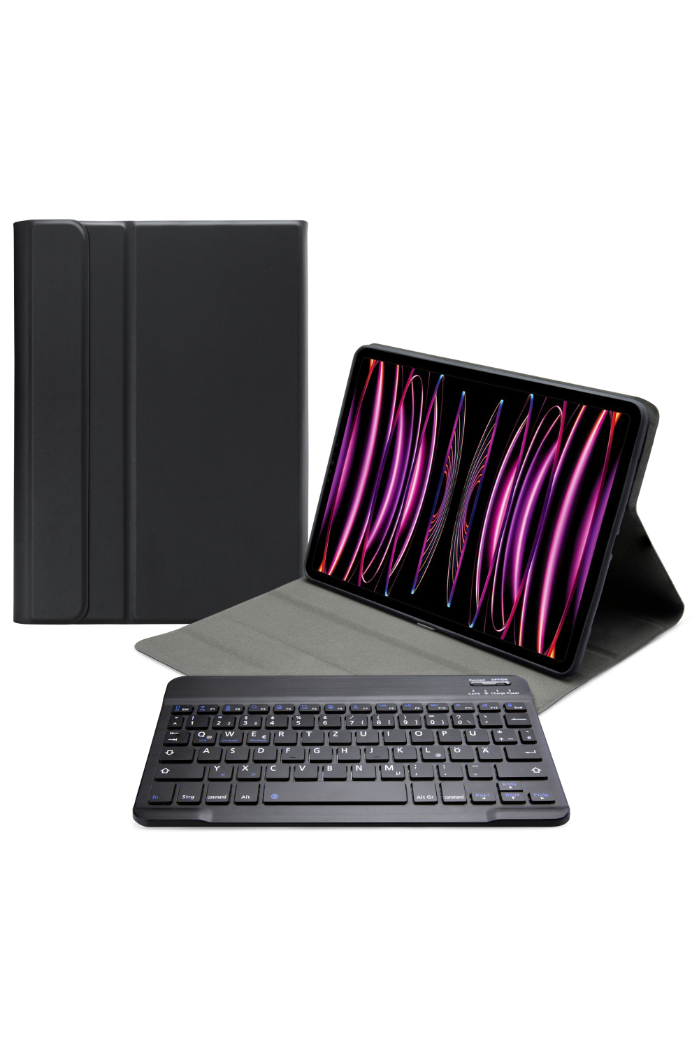 Mobilize Detachable Bluetooth Keyboard Case Apple Ipad Pro 12.9 (2022) Black Qwertz