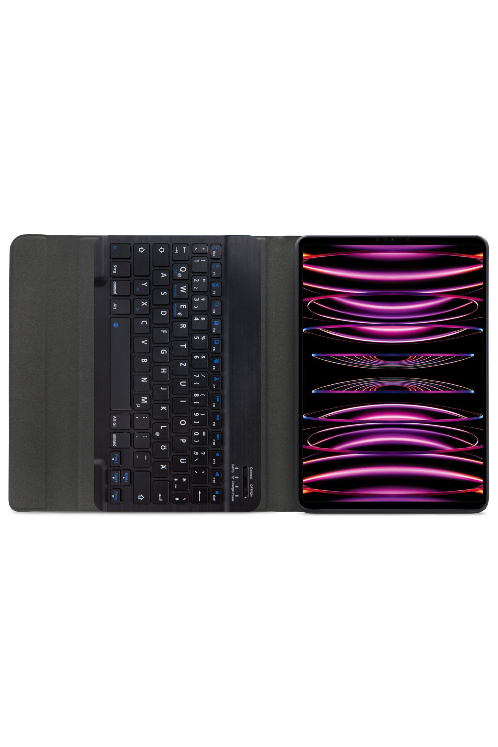Mobilize Detachable Bluetooth Keyboard Case Apple Ipad Pro 12.9 (2022) Black Qwertz - Afbeelding 6