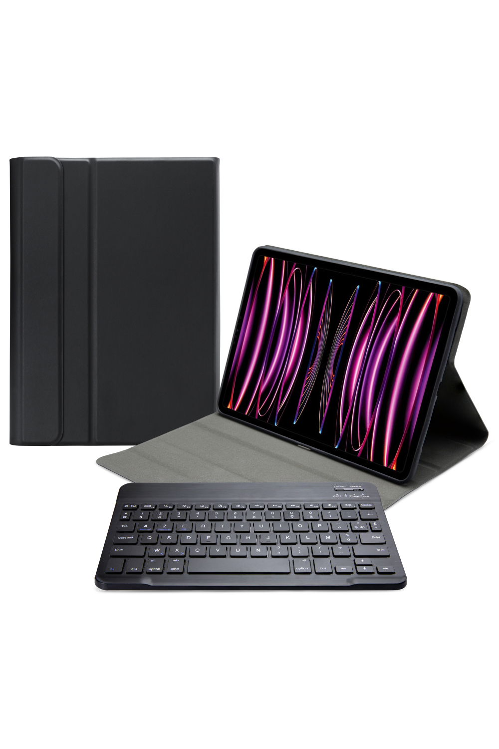 Mobilize Detachable Bluetooth Keyboard Case Apple Ipad Pro 12.9 (2022) Black Azerty