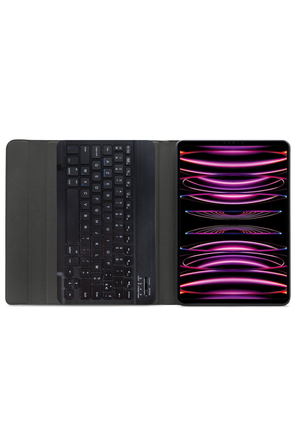 Mobilize Detachable Bluetooth Keyboard Case Apple Ipad Pro 12.9 (2022) Black Azerty - Afbeelding 6