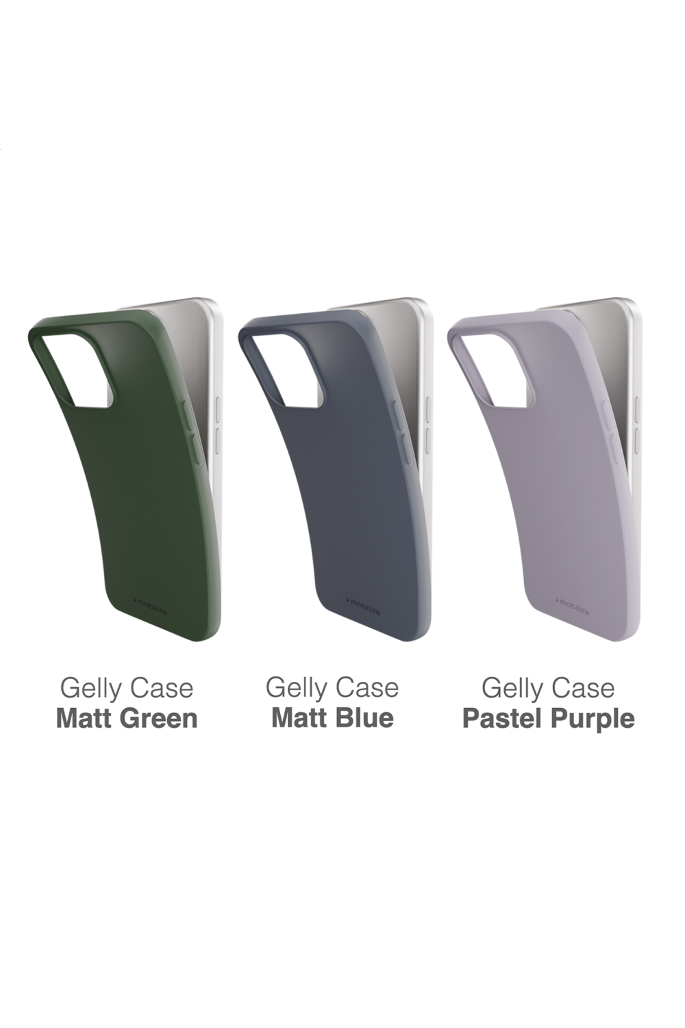 Mobilize Rubber Gelly Case Samsung Galaxy A14 5G Pastel Purple - Afbeelding 5