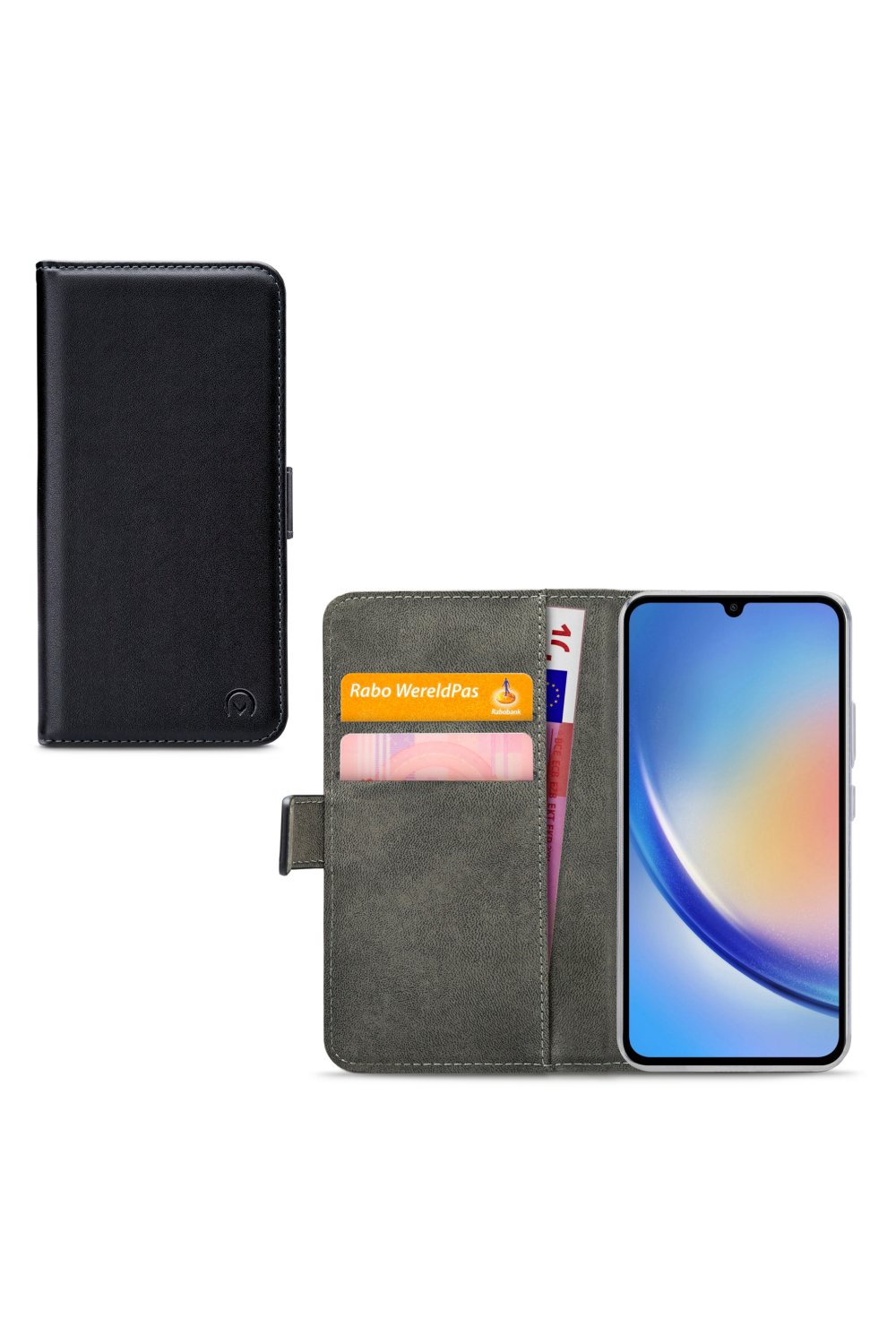 Mobilize Classic Gelly Wallet Book Case Samsung Galaxy A34 5G Black