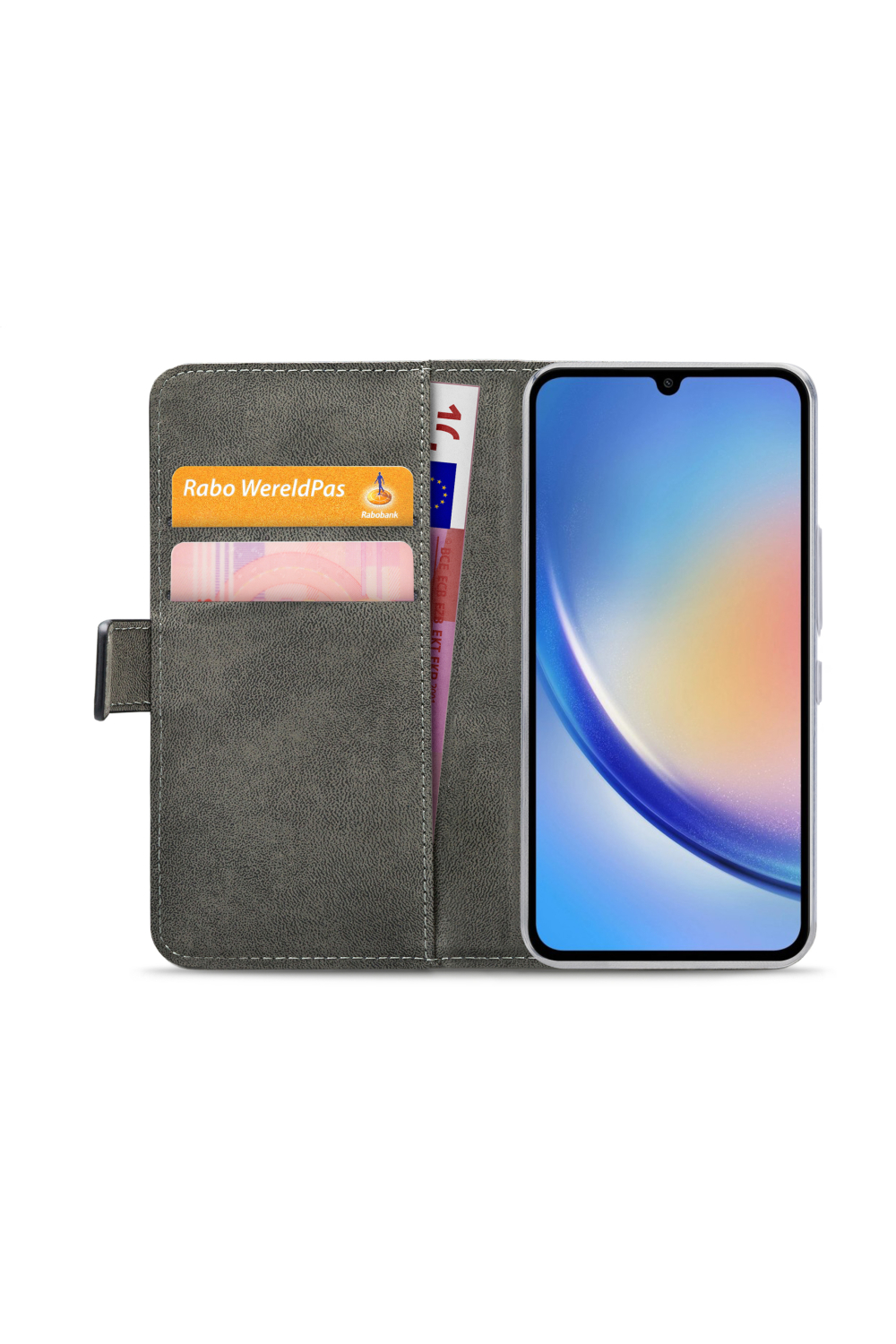 Mobilize Classic Gelly Wallet Book Case Samsung Galaxy A34 5G Black - Afbeelding 4