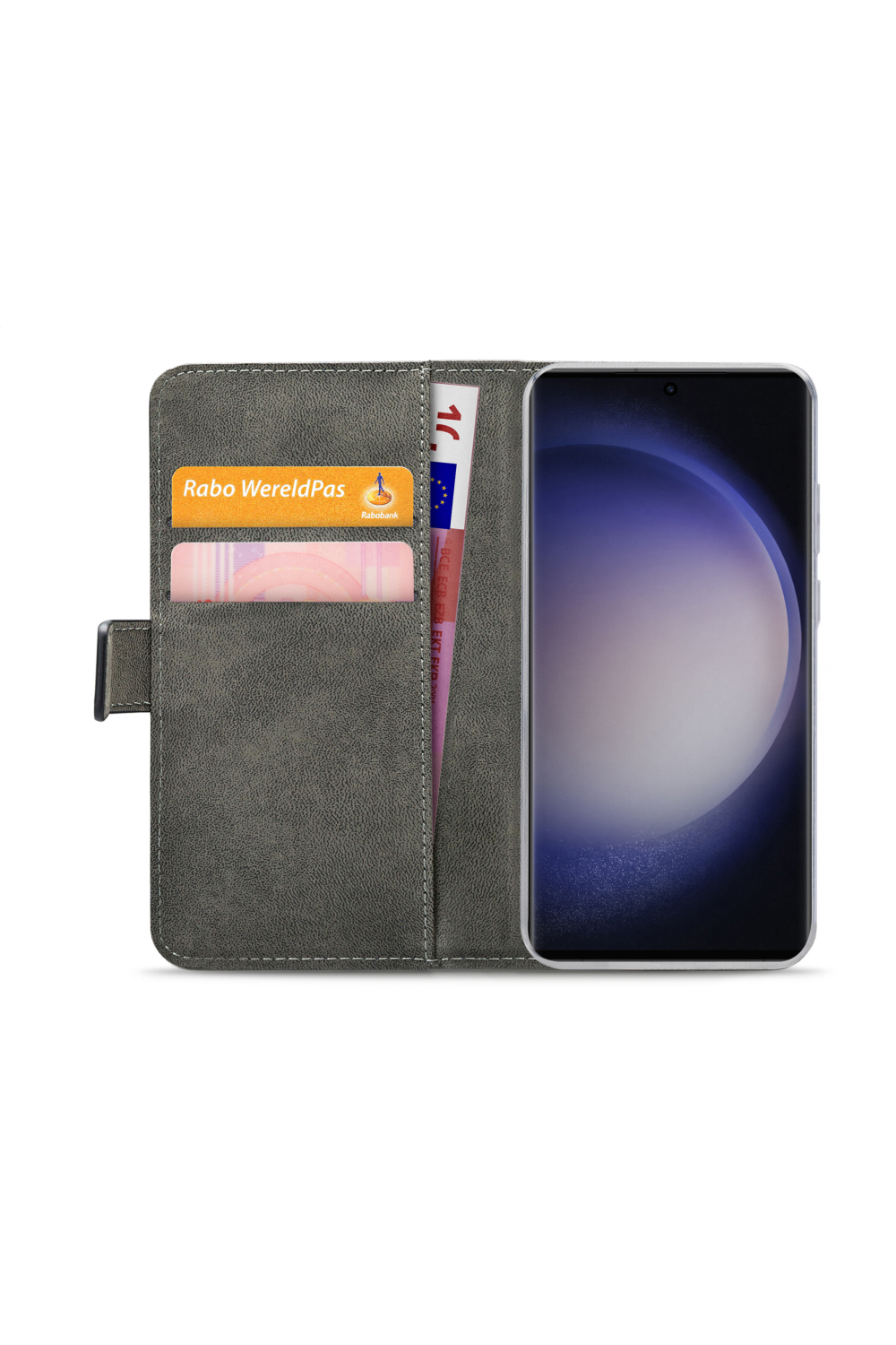 Mobilize Classic Gelly Wallet Book Case Samsung Galaxy S23 Ultra 5G Black - Afbeelding 4