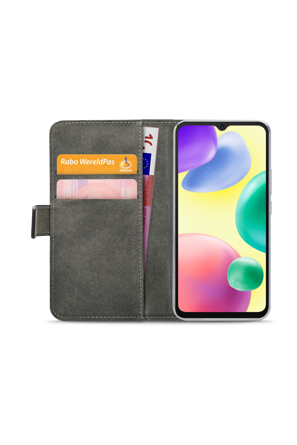 Mobilize Classic Gelly Wallet Book Case Xiaomi Redmi 10A 4G Black - Afbeelding 4