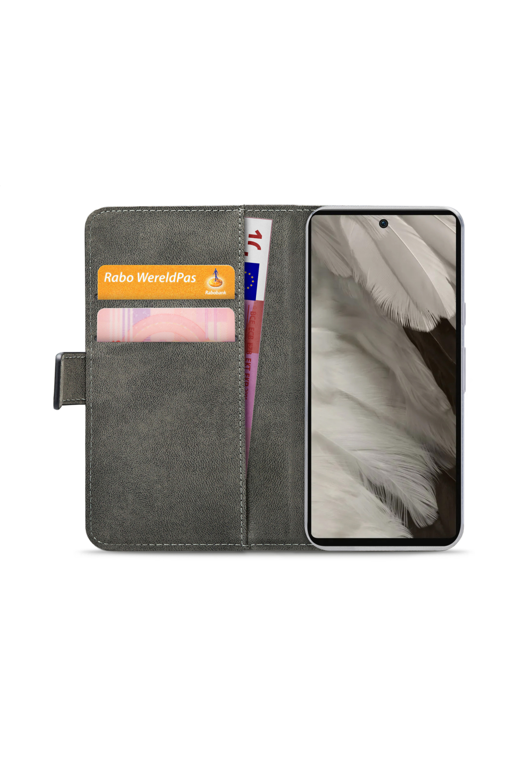 Mobilize Classic Gelly Wallet Book Case Google Pixel 7A Black - Afbeelding 4